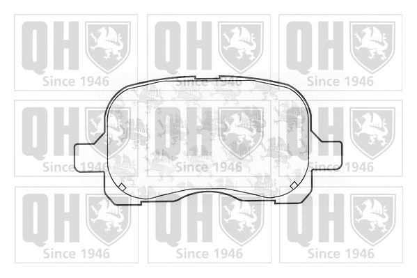 Brake Pad Set, disc brake (BP1075)