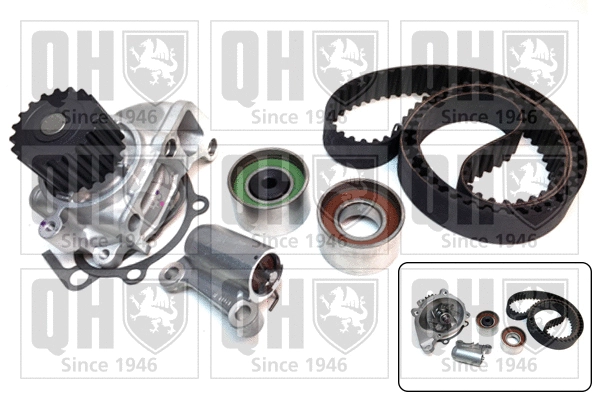 Water Pump & Timing Belt Kit (QBPK8290)
