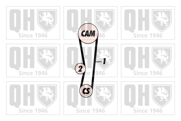 Timing Belt Kit (QBK536)