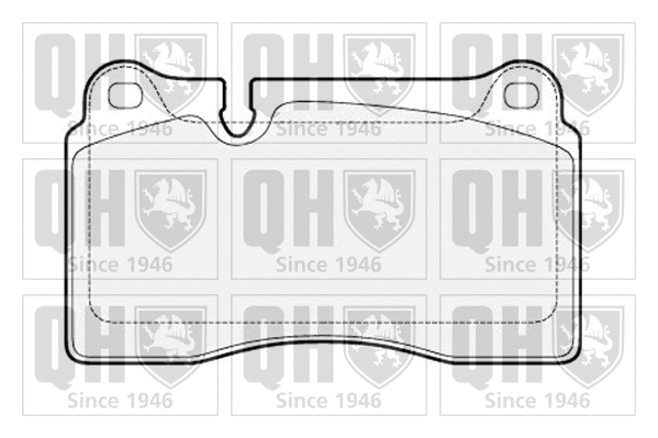 Brake Pad Set, disc brake (BP1566)