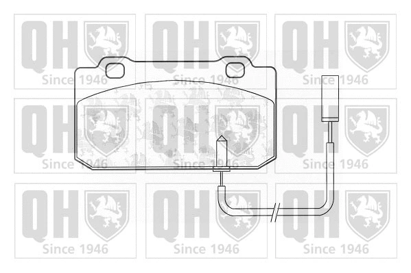 Brake Pad Set, disc brake (BP821)
