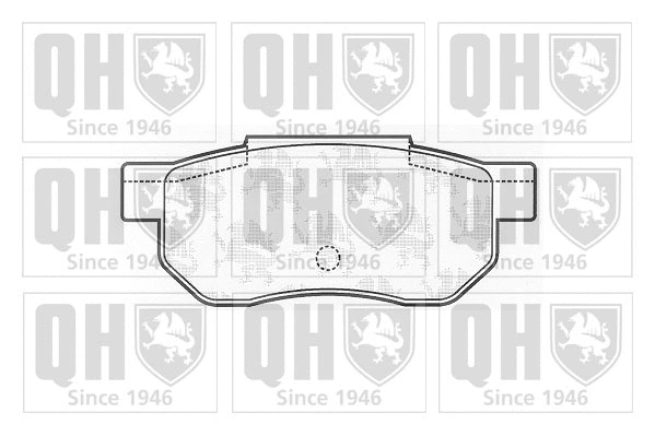 Brake Pad Set, disc brake (BP470)