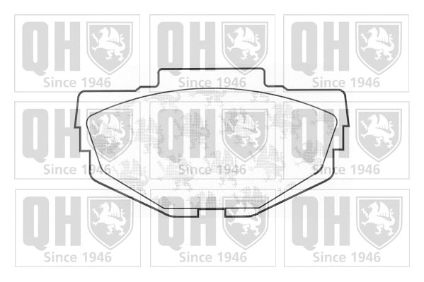 Brake Pad Set, disc brake (BP113)