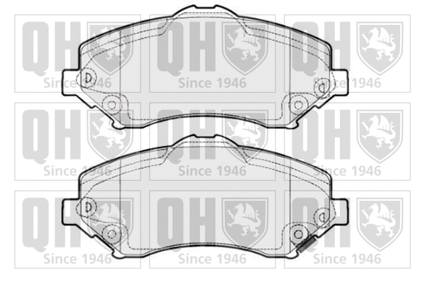Brake Pad Set, disc brake (BP1705)