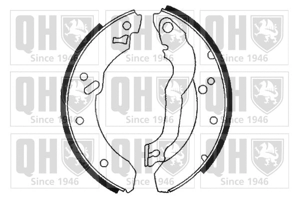 Brake Shoe Set (BS814)