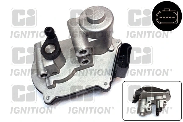 Control, change-over cover (induction pipe) (XPOT617)