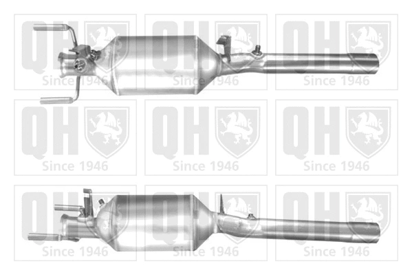 Soot/Particulate Filter, exhaust system (QDPF11180)