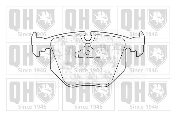 Brake Pad Set, disc brake (BP827)