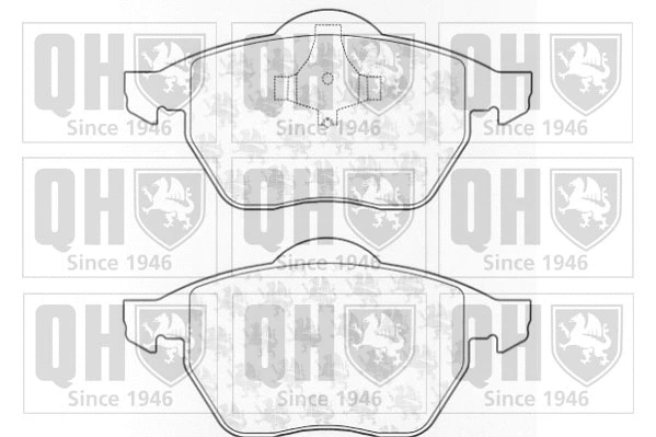 Brake Pad Set, disc brake (BP922)