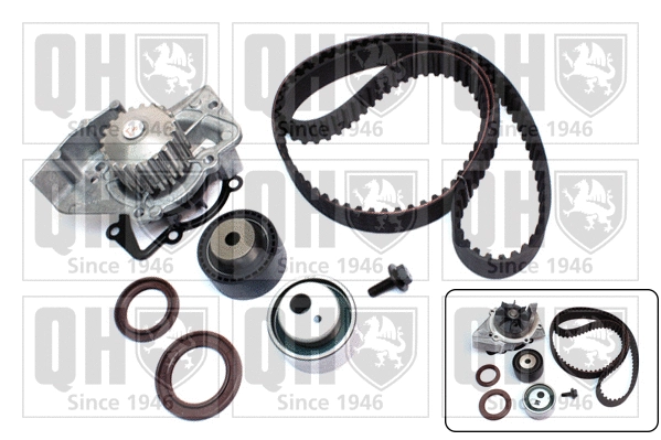Water Pump & Timing Belt Kit (QBPK7960)