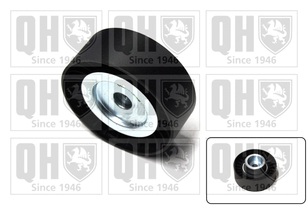 Deflection/Guide Pulley, V-ribbed belt (QTA1333)