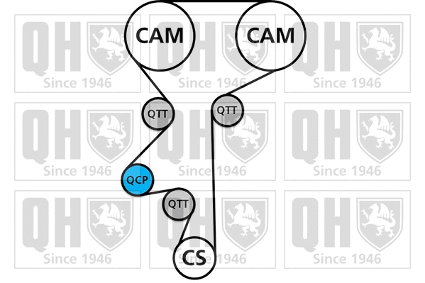 Timing Belt Kit (QBK730)