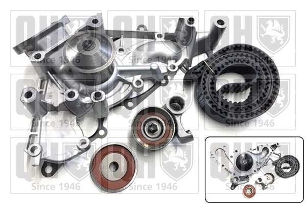 Water Pump & Timing Belt Kit (QBPK7240)