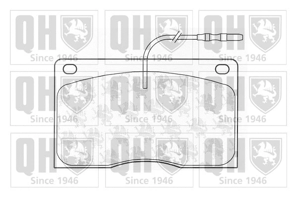 Brake Pad Set, disc brake (BP503)