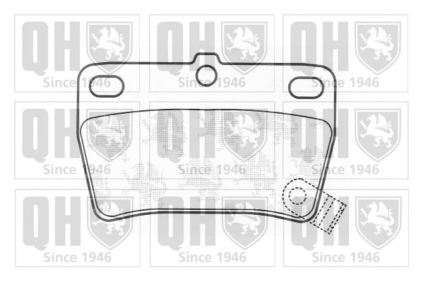 Brake Pad Set, disc brake (BP1333)