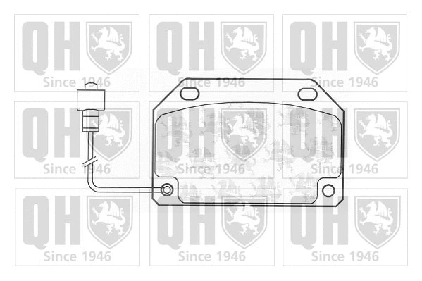 Brake Pad Set, disc brake (BP152)