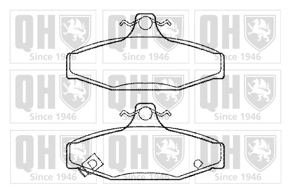 Brake Pad Set, disc brake (BP1209)