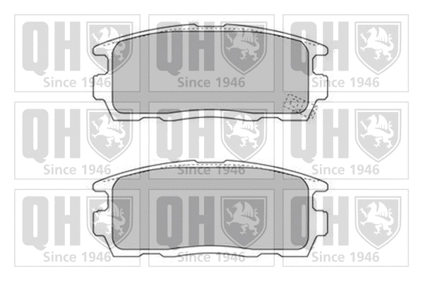 Brake Pad Set, disc brake (BP1580)