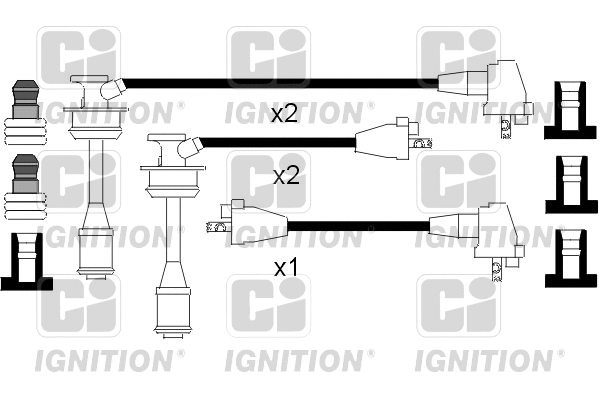 Ignition Cable Kit (XC625)