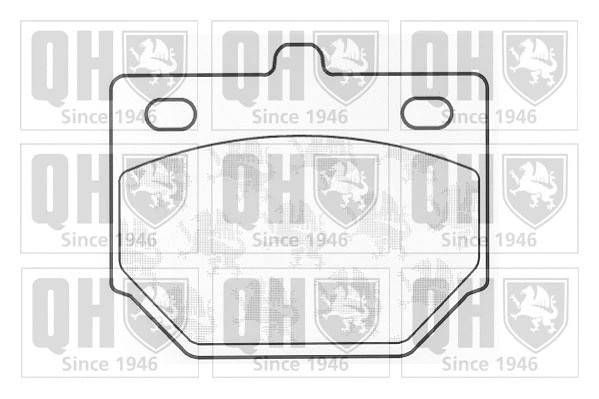 Brake Pad Set, disc brake (BP267)