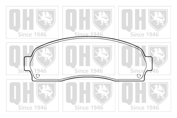 Brake Pad Set, disc brake (BP1386)