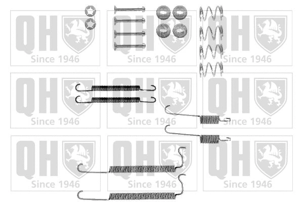 Accessory Kit, brake shoes (BFK250)