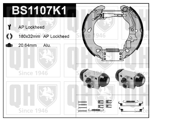 Brake Shoe Set (BS1107K1)
