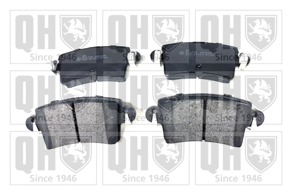 Brake Pad Set, disc brake (BP1326)