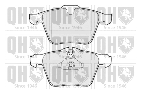 Brake Pad Set, disc brake (BP1630)
