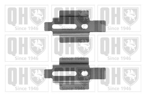 Accessory Kit, disc brake pad (BFK644)