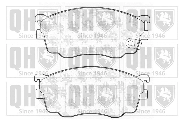 Brake Pad Set, disc brake (BP1231)