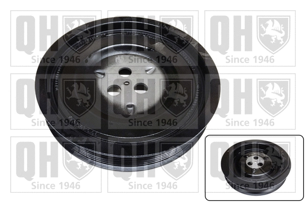 Belt Pulley, crankshaft (QCD200)
