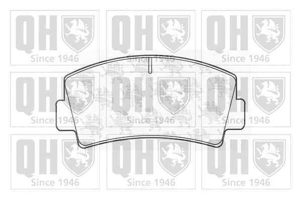 Brake Pad Set, disc brake (BP281)