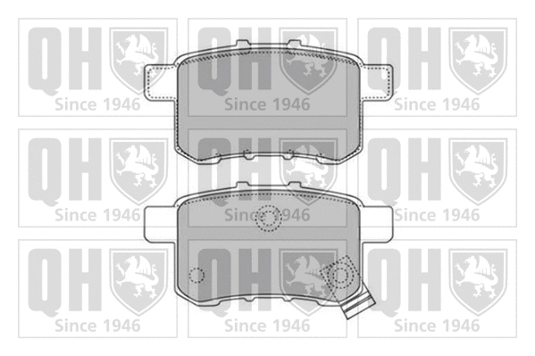 Brake Pad Set, disc brake (BP1659)