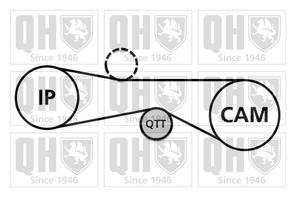 Timing Belt Kit (QBK877)