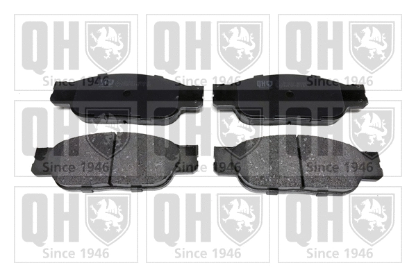 Brake Pad Set, disc brake (BP1237)