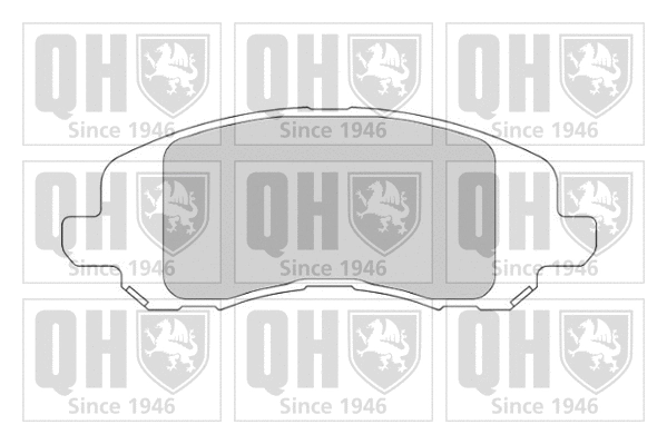Brake Pad Set, disc brake (BP1695)