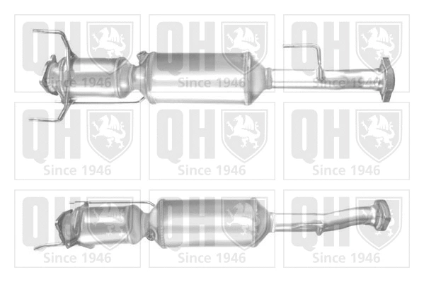 Soot/Particulate Filter, exhaust system (QDPF11181H)