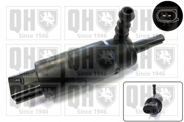 Washer Fluid Pump, headlight cleaning (QWP040)