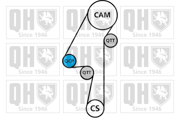 Timing Belt Kit (QBK685)