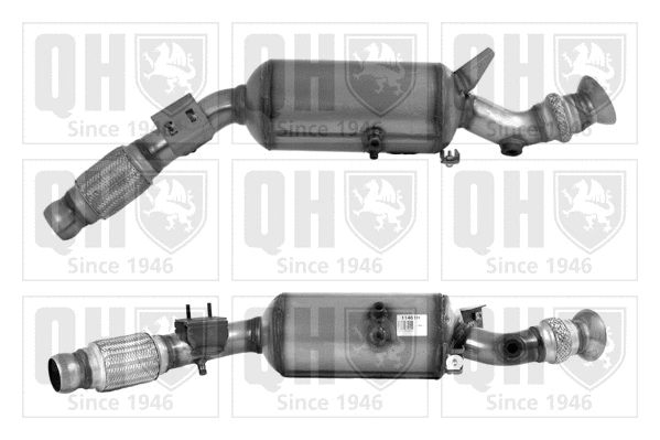 Soot/Particulate Filter, exhaust system (QDPF11461H)