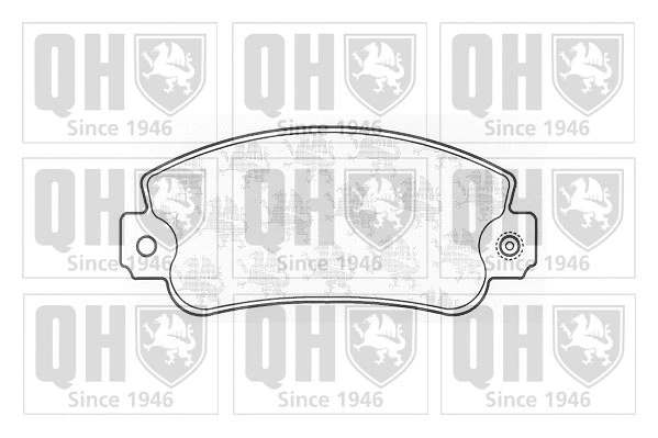 Brake Pad Set, disc brake (BP344)