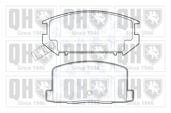 Brake Pad Set, disc brake (BP413)
