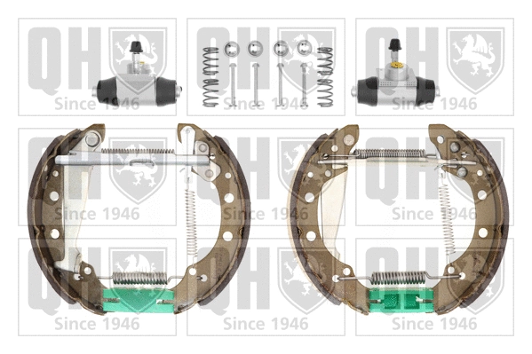 Brake Shoe Set (BS836K3)