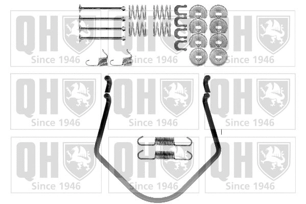 Accessory Kit, brake shoes (BFK343)