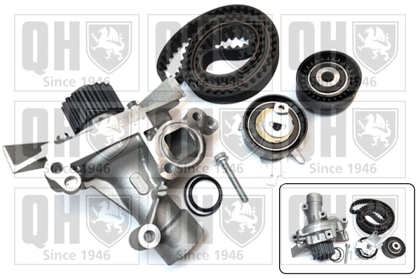 Water Pump & Timing Belt Kit (QBPK7500)
