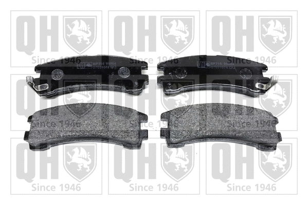 Brake Pad Set, disc brake (BP716)
