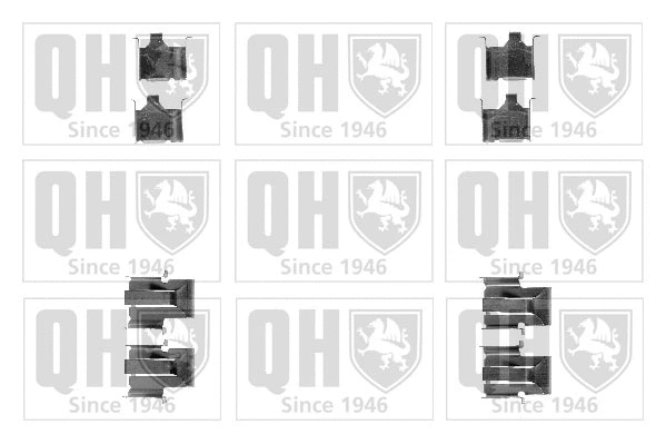 Accessory Kit, disc brake pad (BFK714)
