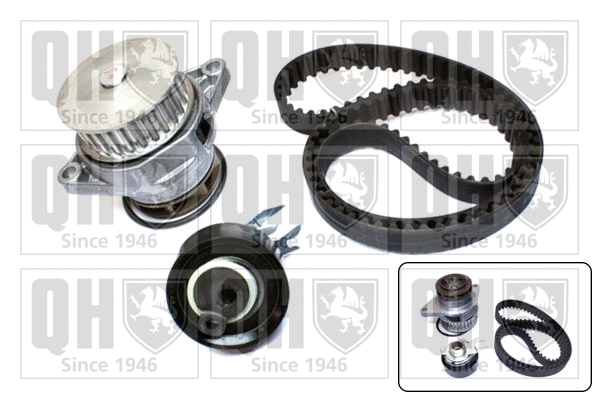 Water Pump & Timing Belt Kit (QBPK2290)
