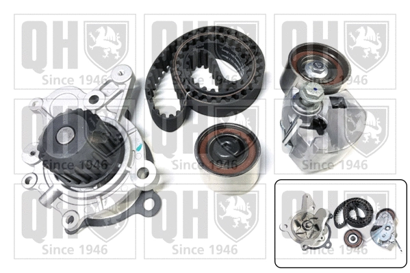 Water Pump & Timing Belt Kit (QBPK7450)